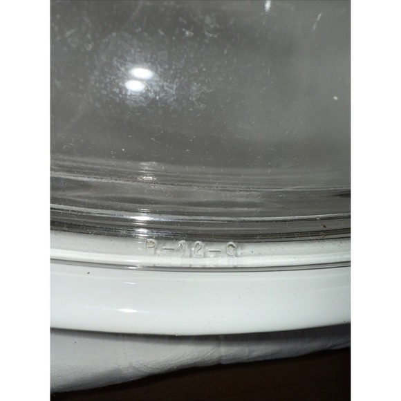 Vtg Corning Ware BLUE CORNFLOWER 5 qt. Dutch Oven P-34-B & Lid Casserole Dish - Picture 3 of 5